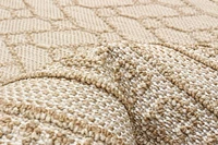 Tapis ECARPET Style Jute pour Chambre à Coucher, Salon, Salle à Manger Collection Francesca