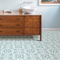 FloorPops Radiance Peel and Stick Floor Tiles Set of 20