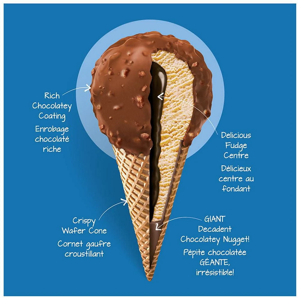 NESTLÉ® DRUMSTICK® ROLO® Cones 4 x 135 ml