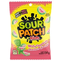 Sour Patch Kids Watermelon Candy, Sour Candy, Gummy Candy, 154 g