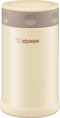 Zojirushi Vacuum Insulated Stainless Steel 25 Oz. Food Jar, Cream