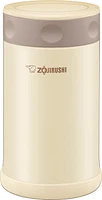 Zojirushi Vacuum Insulated Stainless Steel 25 Oz. Food Jar, Cream