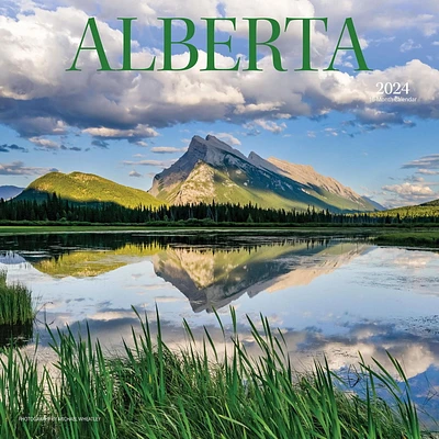 Wyman Publishing L'Alberta 2024 30.48x60.96 CM Mur Carré Calendrier, 9781525611322