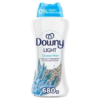 Downy Light Laundry Scent Booster Beads, Ocean Mist Scent, In-wash fabric beads designed to be gentle with a light boost of scent, No Heavy Perfumes, 680G