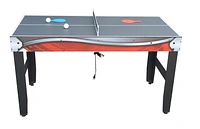 Scout 54 pouces, Table Multi-Jeux 4-en-1 avec Basket-ball, Air Hockey, Tennis de Table, et tableau effaçable à sec