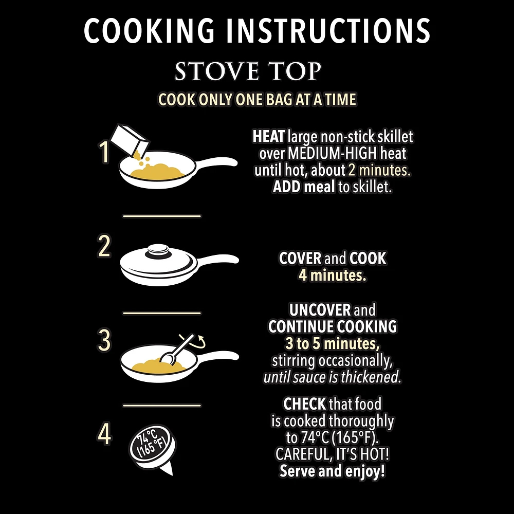 Lo Mein au poulet P.F. Chang’s MENU À LA MAISONMC - Surgelé et prêt en quelques minutes - Sans colorants, arômes, ni agents de conservation artificiels POELE POU LO MEIN