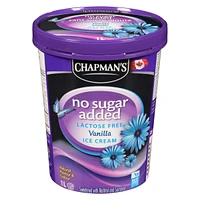 Chapman's No Sugar Added/Lactose Free Vanilla Ice Cream, 1L