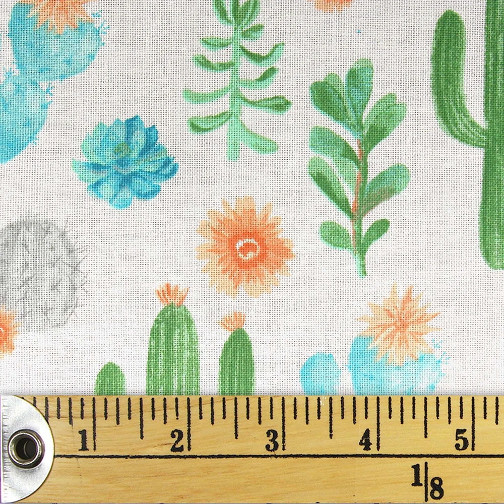 Tissu pré-coupé Fat Quarter de Fabric Creations à motif de désert - 18" x 21" / 45cm x 53cm 18" x 21" / 45cm x 53cm