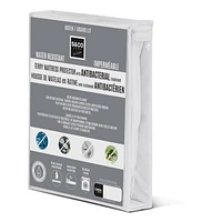Safdie & Co. Protège-Matelas Antibacterien Q Blanc