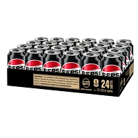 Pepsi Zero Sugar Cola 24 x 355 mL, Cans, 24x355mL