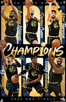 NBA Golden State Warriors - 2022 NBA Finals Champions Wall Poster