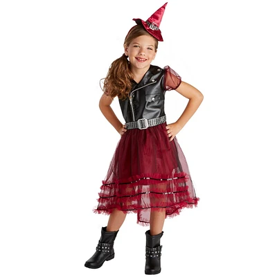 Costume de sorcière diva pour filles M. Walmart Exclusif.