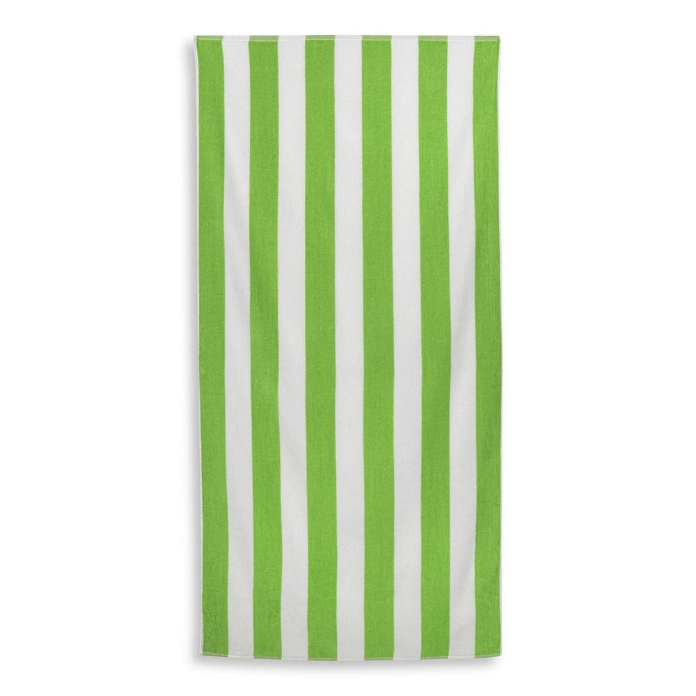 Serviette de plage à rayures Cabana Mainstays