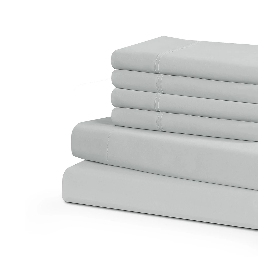 1800 Series Microfiber Sheet Set with Bonus Pillowcases