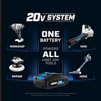 HART™ 20-Volt Cordless Hand Vacuum Kit