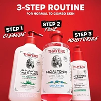 THAYERS Tonique Visage Non Parfumé Sans alcool formule à l'hamamélis et à l'aloès 355ml Tonique Visage Sans Alcool