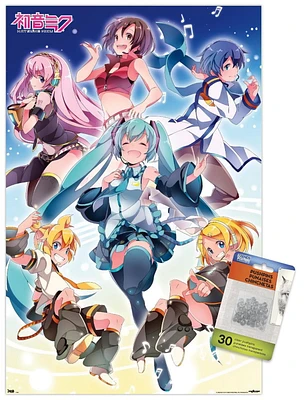 Hatsune Miku - Group Wall Poster
