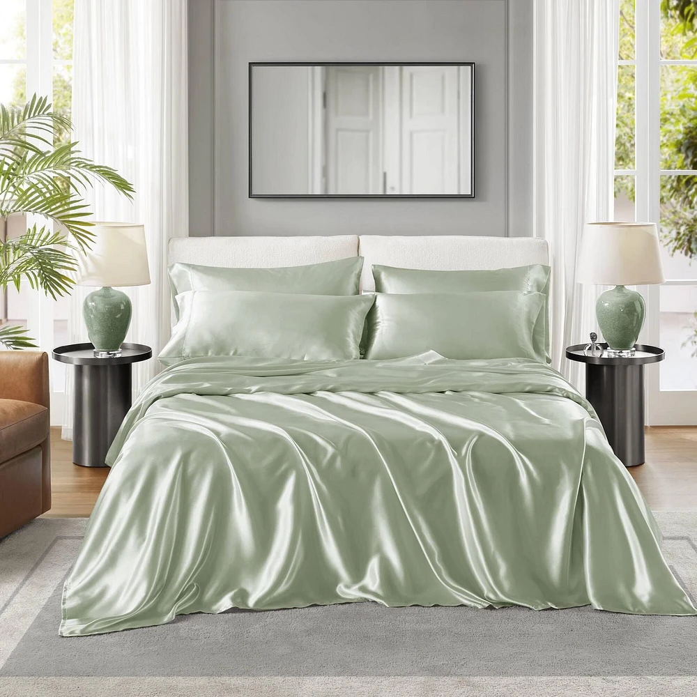 Madison Park Essentials Satin Sheet Set
