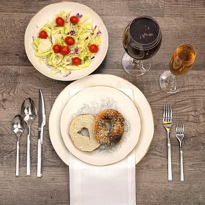 Mesa Ceramic Porto Stoneware 12-Piece Dinnerware Set