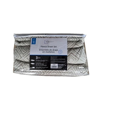 fleece sheet set
