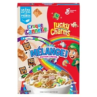 Cinnamon Toast Crunch and Lucky Charms Mix! Limited Edition Cereal