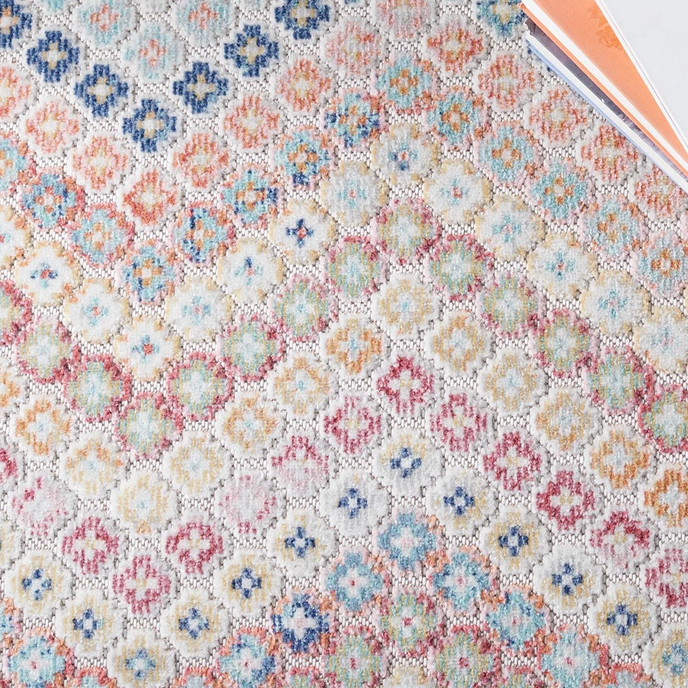 SAFAVIEH Cabana Aurora Tapis Intérieur/Extérieur Floral