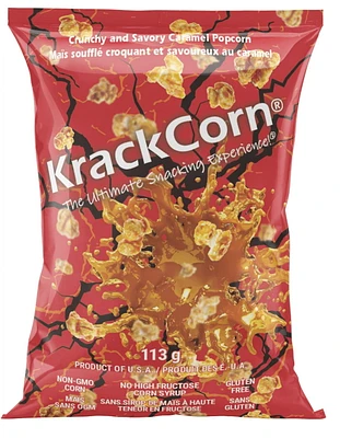 Savory Caramel Popc, Crunchy and Savory Caramel Popcorn, NON-GMO CORN, NO HIGH FRUCTOSE CORN SYRUP, GLUTEN FREE