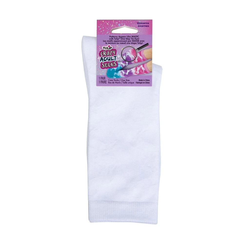 Tulip Adult Crazy Socks Unicorn