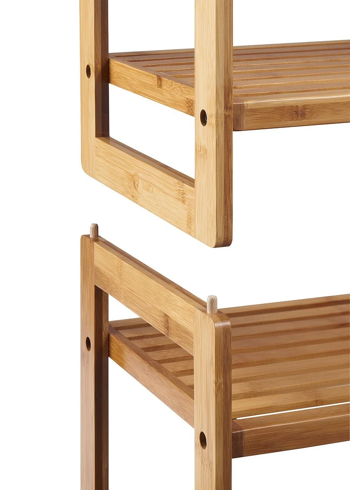 Support pour chaussures en bambou TRINITY – (ensemble de 2)