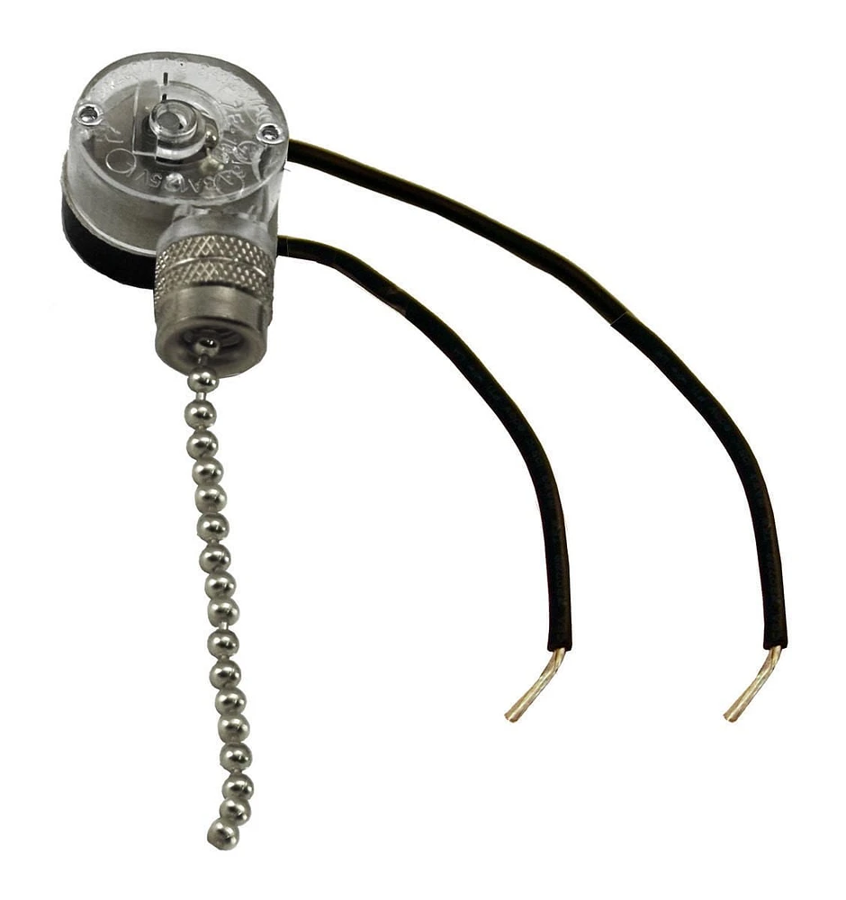 Atron Electro Industries Ceiling Fan Light Switch Nickel