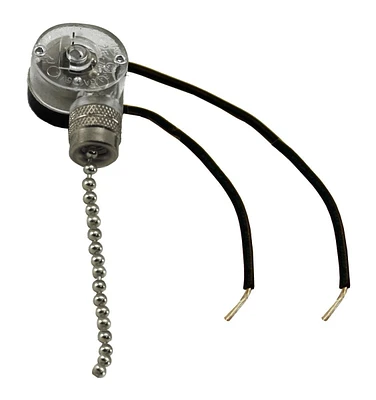 Atron Electro Industries Ceiling Fan Light Switch Nickel