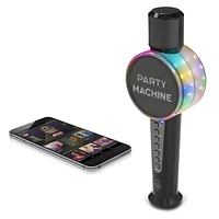 Haut-parleur Bluetooth portable avec microphone Microphone de machine de fête