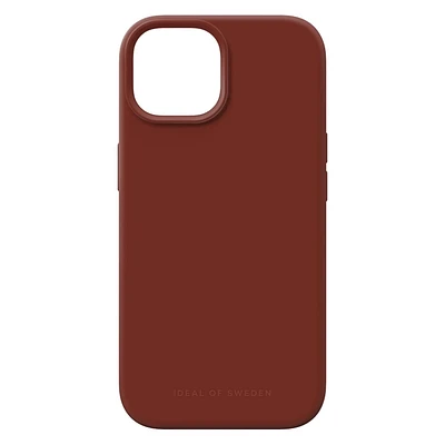 Ideal of Sweden Étui en Silicone Magsafe Ambre Foncé pour iPhone 15