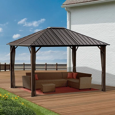 Sojag Dakota Aluminum Hard Top Gazebo