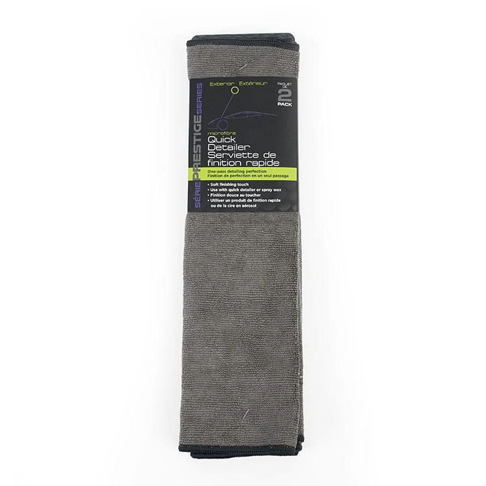 La serviette d’esthétique en microfibre Prestige paquet de 2