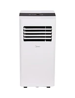 MIDEA 10,000 BTU ASHRAE (7,000 BTU SACC) PORTABLE AIR CONDITIONER WITH REMOTE, 3-IN-1 PORTABLE AC