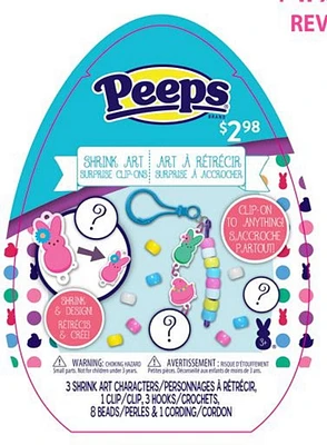 À clipser Peeps Shrink Art Surpris