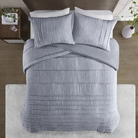 Beautyrest Maddox 3 Piece Oversized Duvet Cover Set