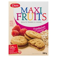 Maxi Fruits Raspberry Cookies, Dare, 280 g