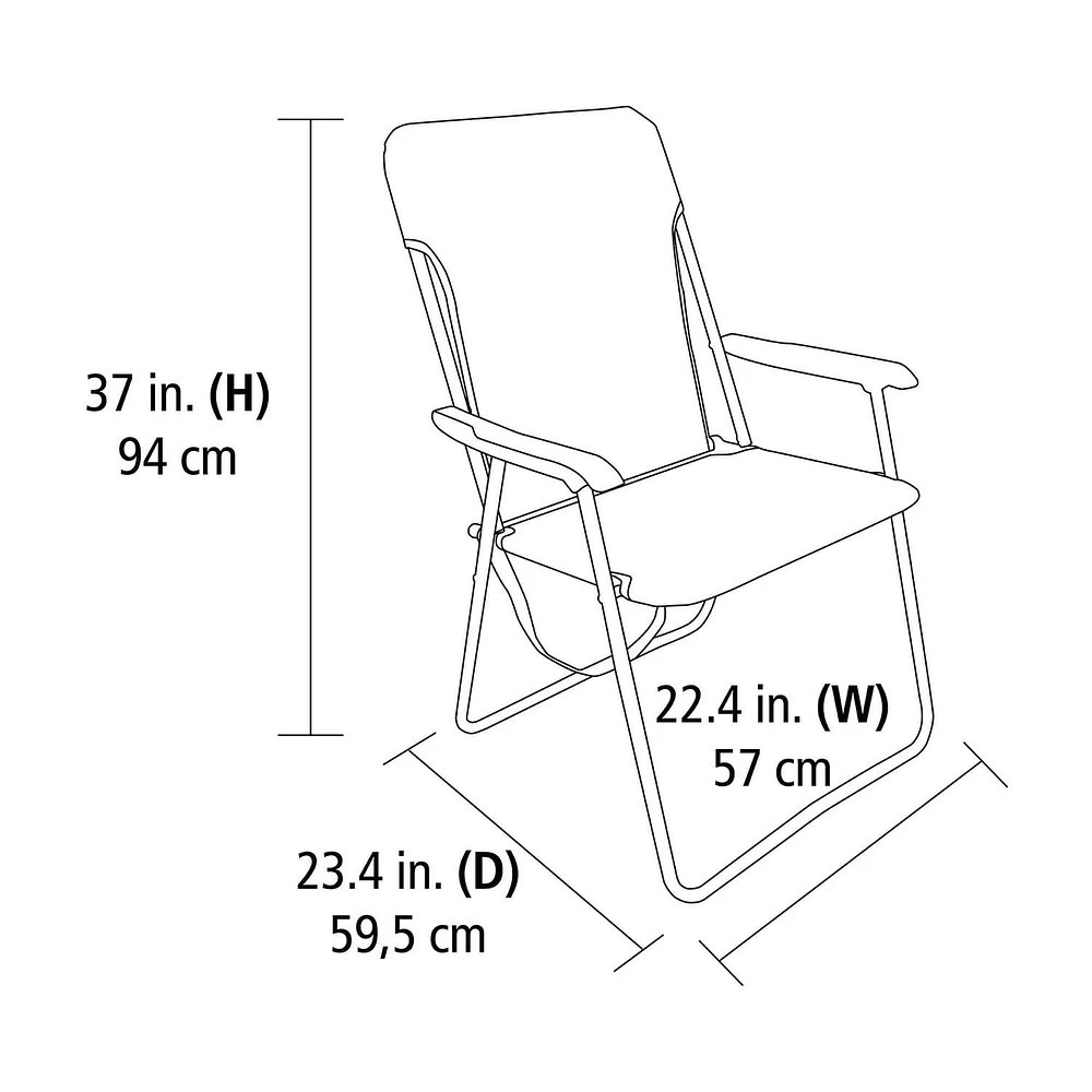 Chaise de plage pliante de Mainstays