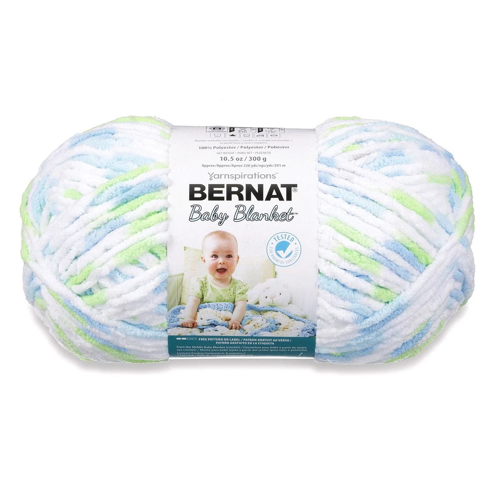 Bernat® Fil Baby Cover™, Polyester #6 Super Volumineux, 10,5oz/300g