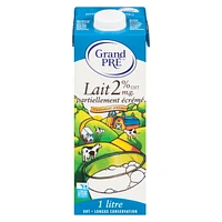 GRAND PRE UHT MILK 2%, GRAND PRE 2% Ultra Haute Température, ce lait reste frais jusqu’à 9 mois . Notre produit est fabriqué avec du lait Canadien pur a 100%. Vous pouvez conserver ce produit à la température de la pièce jusqu’à 9 mois