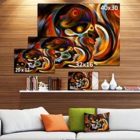 Impression sur toile « Perspectives Of Inner Paint » Design Art