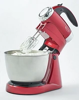 Betty Crocker Batteur à main 7 vitesses rouge métallisé