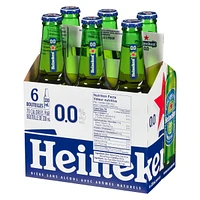 Heineken 0.0 Bottles, Heineken 0.0 Btl 330ml NonAlc