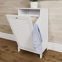 Panier à linge basculant Ellsworth - Blanc