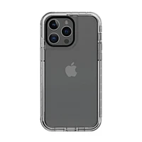 Étui robuste antimicrobien avec enveloppe rigide et pince rotative onn. pour iPhone 14 Pro Protégé contre chute de 6,4 m