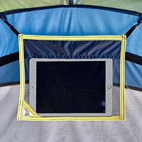 Ozark Trail 8-Person Dome Tent with Fly, Easy Set-Up, Grey/Blue in Colour