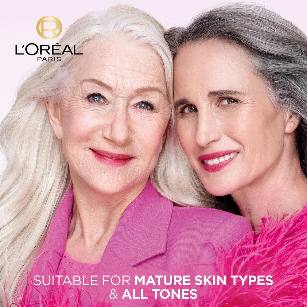 L'Oréal Paris Age Perfect Rosy Tone Hydratant sans parfum, avec LHA et extrait de pivoine impériale, 50 ml Rosy Tone Hydratant sans parfum, 50 ml