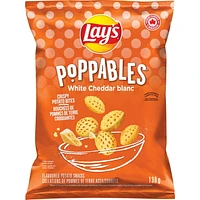 Lay’s Poppables White Cheddar flavoured potato snacks, 130g